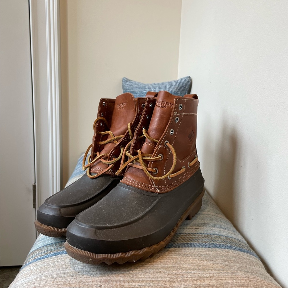 MENS SPERRY DUCK BOOTS
